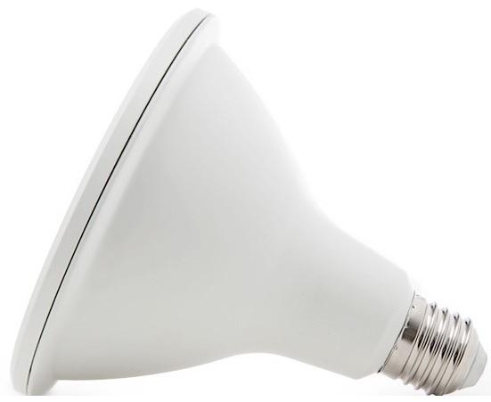 Lampada LED COB 220V E27 PAR30 12W Branco Q. 3000K 900Lm