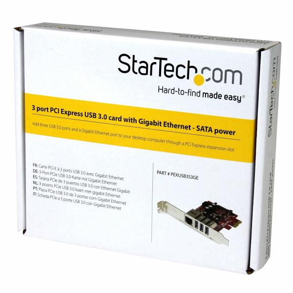 Placa PCI Startech PEXUSB3S3GE