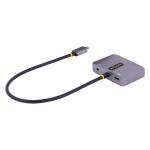Adaptador USB C para VGA/HDMI Startech 122-USBC-HDMI-4K-VGA