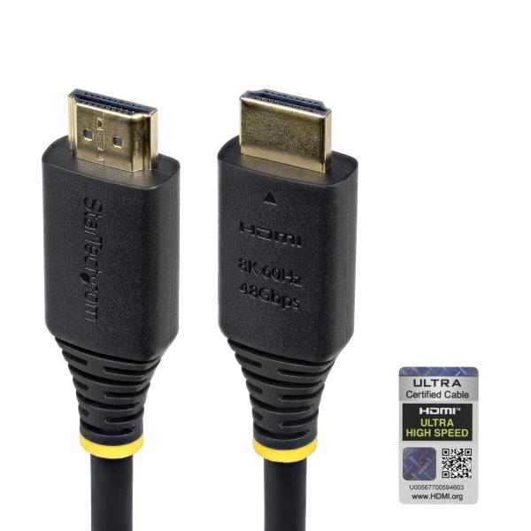 Cabo HDMI Startech HDMI21-CBL-8K60-2M Preto 2 m