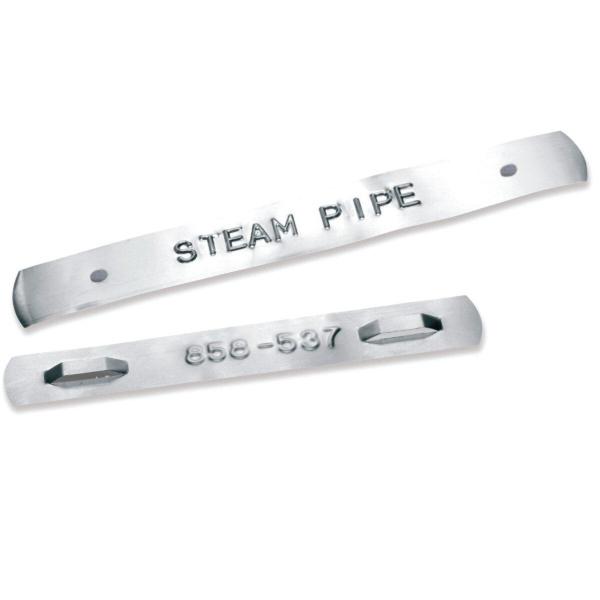 Cinta laminada para máquinas rotuladoras Dymo 31000 Rhino™ 12 mm Alumínio (10 Unidades)