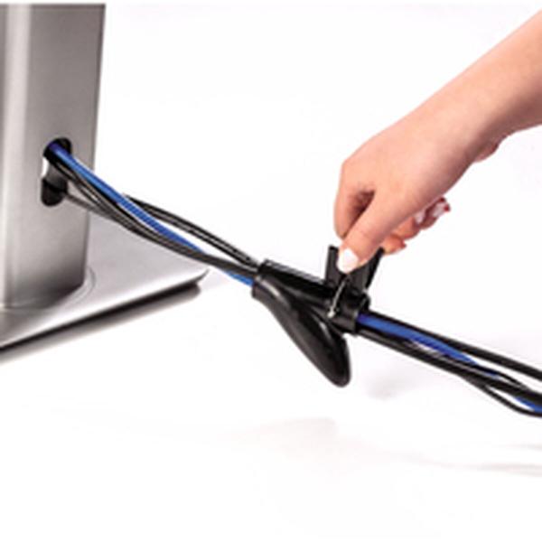 Recolhe-Cabos Fellowes CableZip Preto Ø 20 mm 2 mm