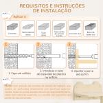 Prateleiras de Parede para Gatos 4 Peças com Rede Plataforma Semicircular Plataformas de Salto e Poste de Sisal Bege