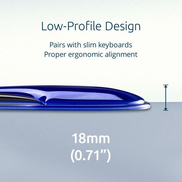 Tapete de Rato Kensington K62441WW Azul Preto