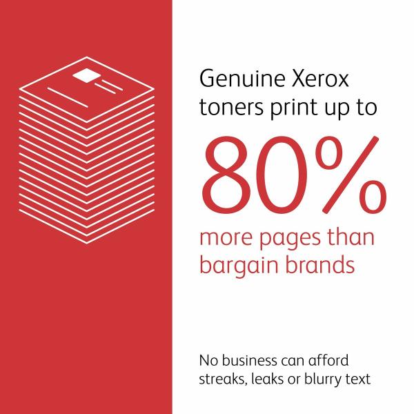 Tóner Original Xerox Azul Preto Ciano