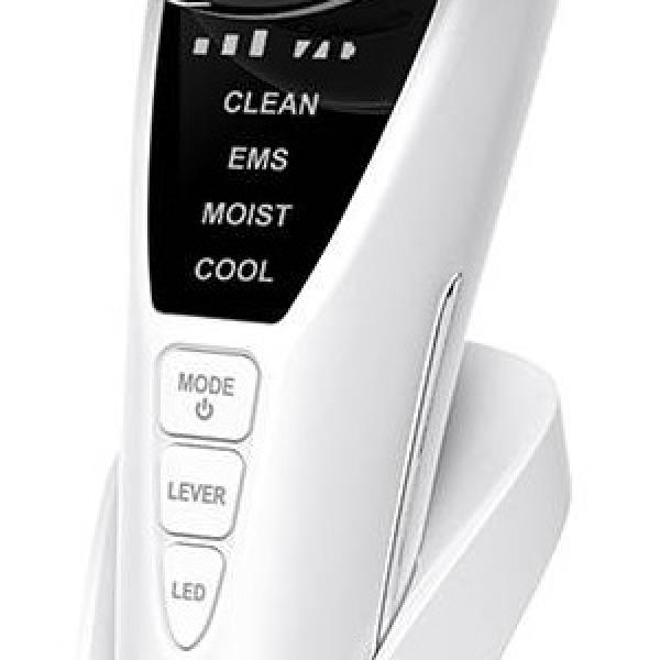 Massajador Facial Ultrassônico c/ Terapia de Luz (Branco) - ANLAN