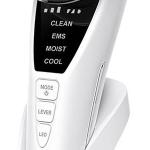 Massajador Facial Ultrassônico c/ Terapia de Luz (Branco) - ANLAN
