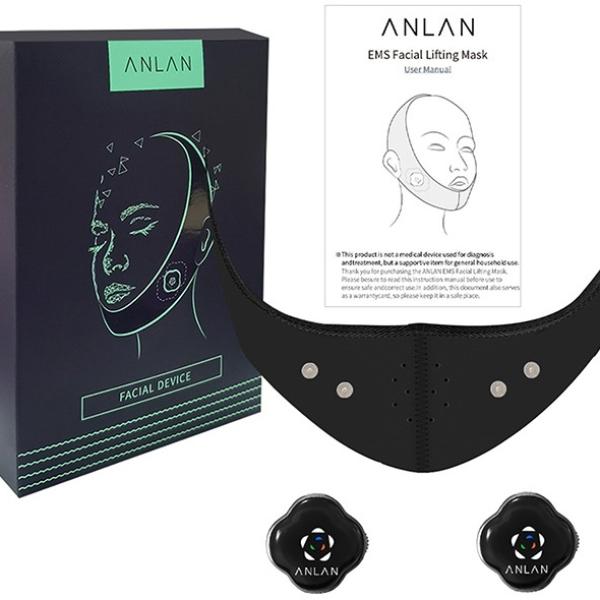 Máscara Facial 01 - ASLY41 - 001 (Preto) - ANLAN