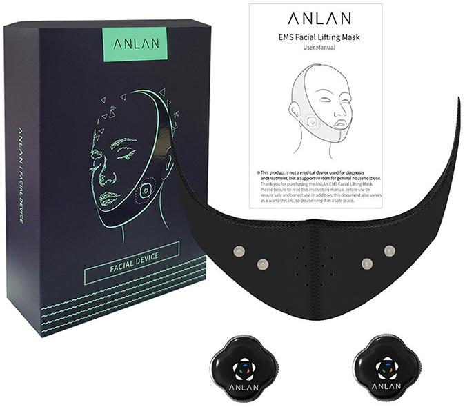 Máscara Facial 01 - ASLY41 - 001 (Preto) - ANLAN