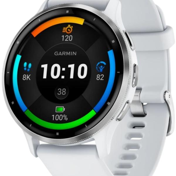 Smartwatch Venu 3 (Prateado/Branco) - GARMIN