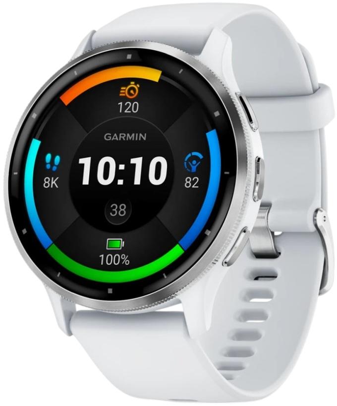 Smartwatch Venu 3 (Prateado/Branco) - GARMIN