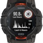 Smartwatch Instinct 3 Solar 50mm (Preto) - GARMIN
