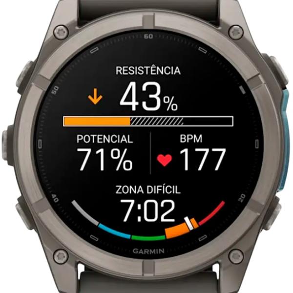 Smartwatch Fenix 9 51mm Wi - Fi GPS (Cinzento Pedra) - GARMIN