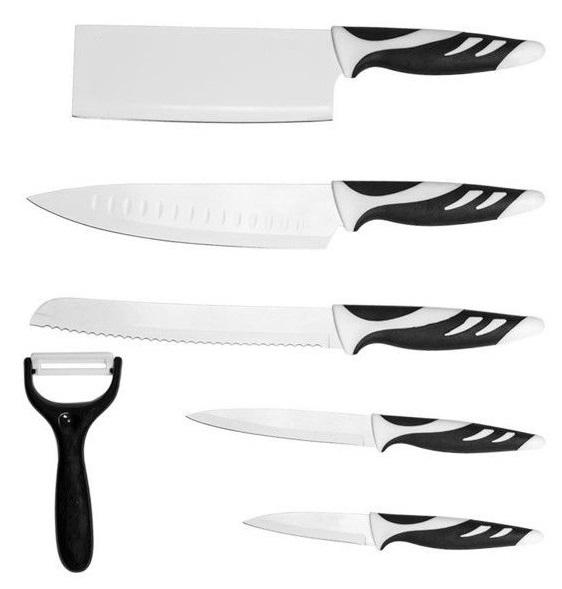 Conjunto de Facas Top Chef (6 Peças) - CECOTEC