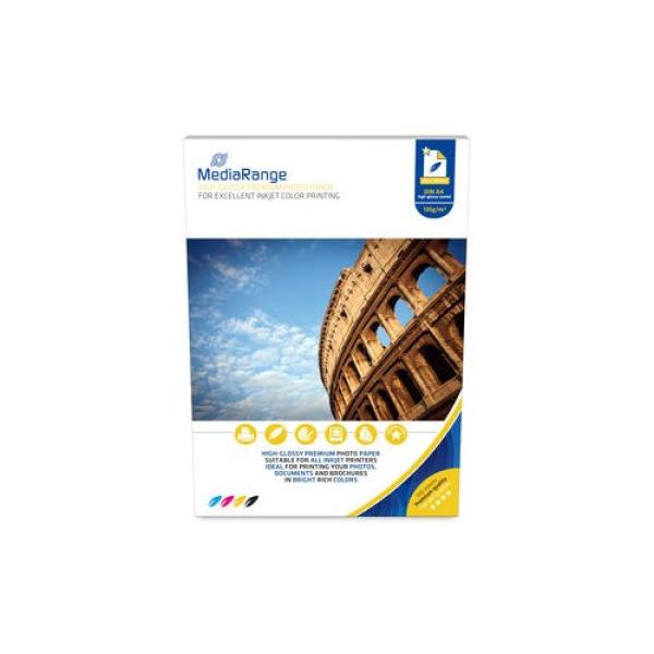 MEDIARANGE PHOTO PAPER MRINK107 A4 BRILLO