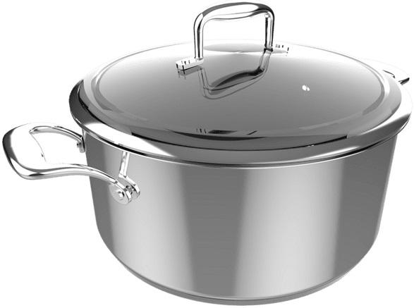 Panela Polka Classy 28 Pot (Inox) - CECOTEC