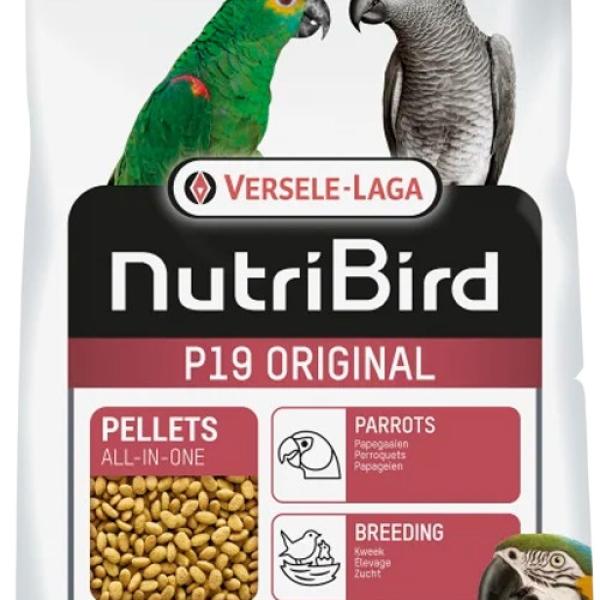 Granulado p/ Papagaios/Araras NutriBird P19 Original (10Kg) - VERSELE - LAGA