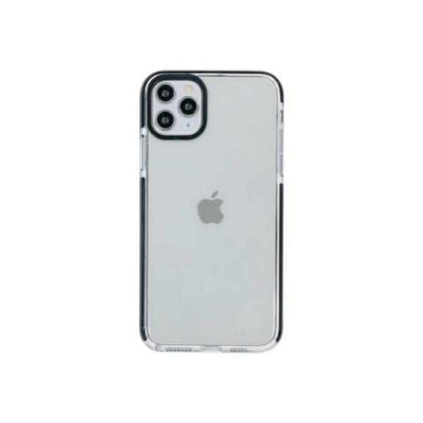 QCHARX Transparent Case for iPhone 16e, Black Transparent/iPhone 16e/Black Details QCHIP16ETRN