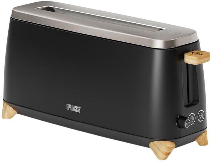 Torradeira Pure 1000W (Preto/Madeira) - PRINCESS