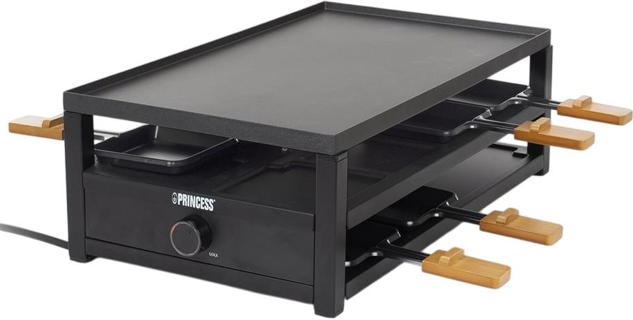 Grelhador Raclette 1300W (Preto) - PRINCESS