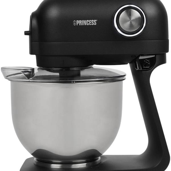 Batedeira Elétrica c/ Taça 1200W 5L (Preto) - PRINCESS