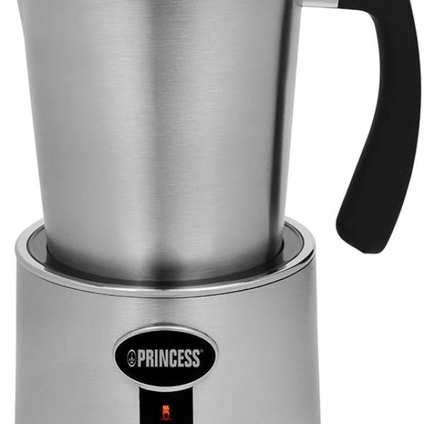 Espumador/Aquecedor de Leite Automático 650W (Prateado) - PRINCESS