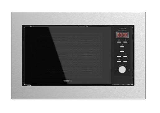 Microondas de Encastre GrandHeat 2350 Built - In Steel 900W 23L (Preto) - CECOTEC
