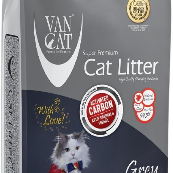 Areia de Carvão p/ Gatos 8,5Kg (10L) - VAN CAT