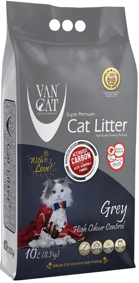 Areia de Carvão p/ Gatos 8,5Kg (10L) - VAN CAT
