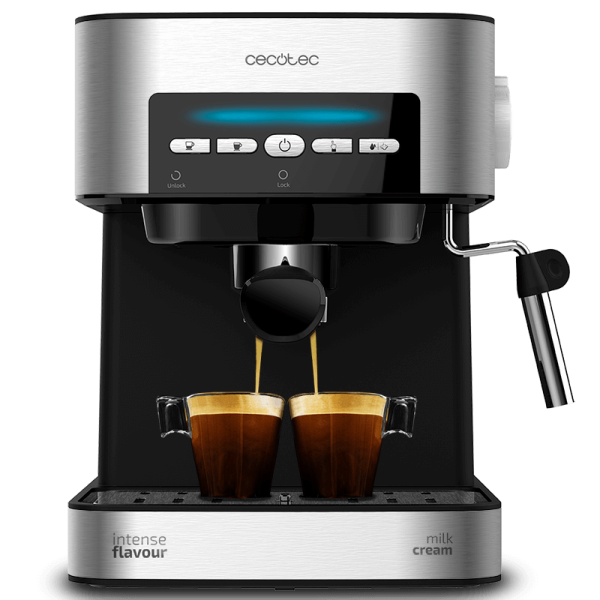 Máquina de Café Expresso Power 20 Matic 850W (Inox) - CECOTEC