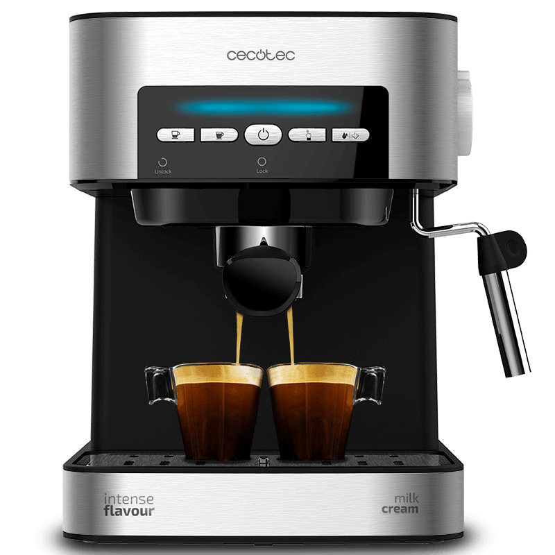 Máquina de Café Expresso Power 20 Matic 850W (Inox) - CECOTEC