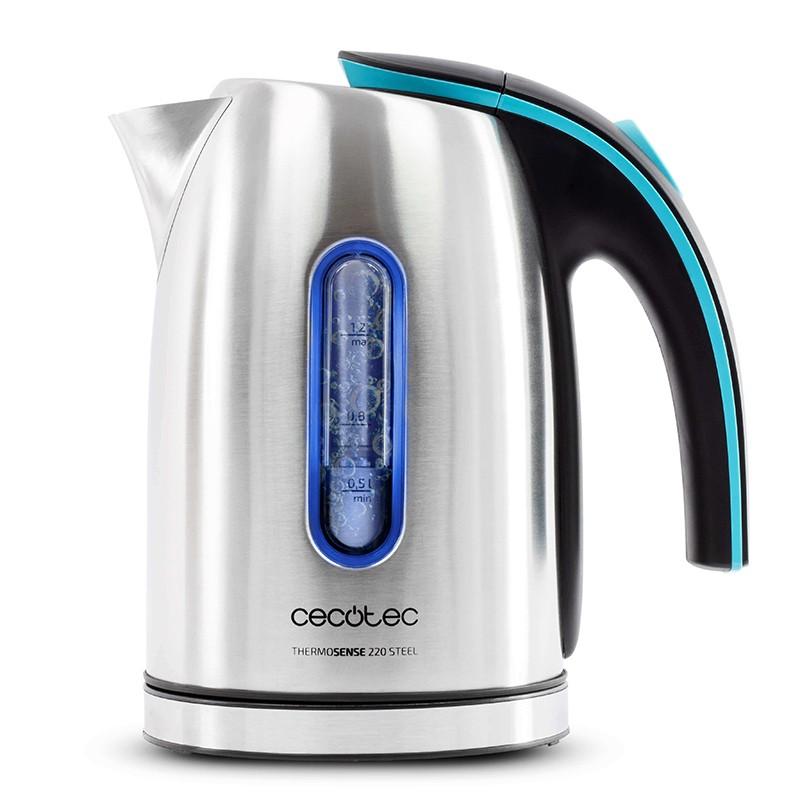 Chaleira Elétrica ThermoSense 220 Steel 1630W - CECOTEC