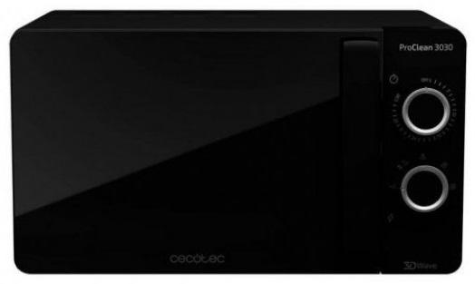 Microondasl ProClean 3030 700W 20L (Preto) - CECOTEC