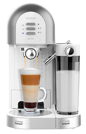 Máquina de Café á Pressão Power InstantCCINO 20 1470W 1,7L (Branco) - CECOTEC