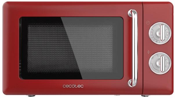 Microondas Proclean 3110 Retro 20L 700W (Vermelho) - CECOTEC