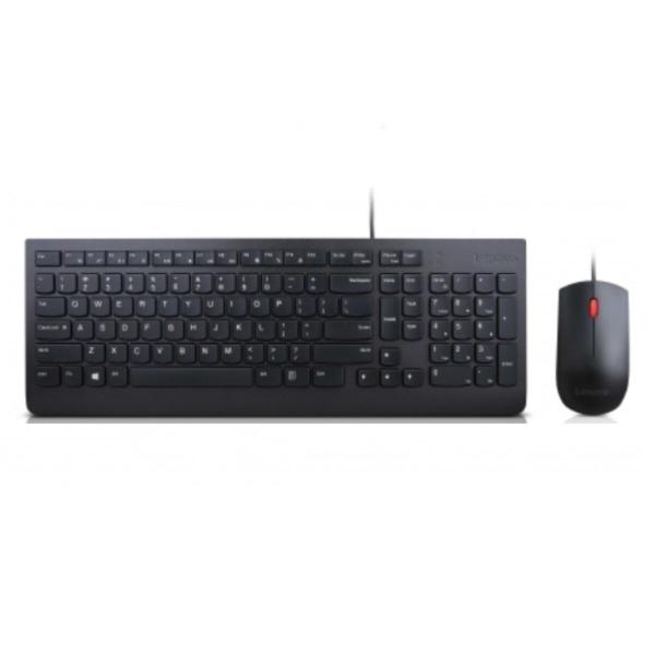Teclado Lenovo 4X30L79915 Preto Qwerty espanhol QWERTY