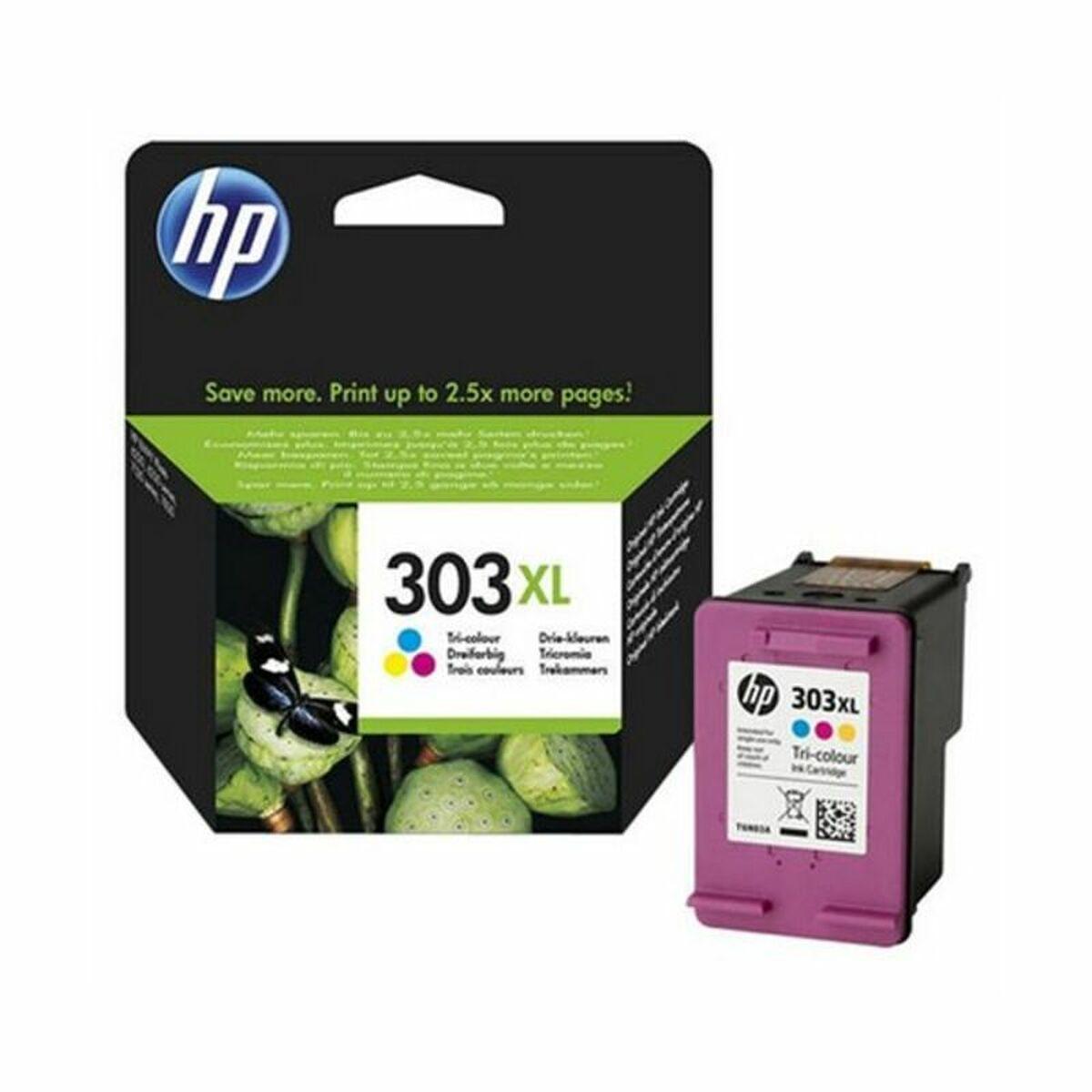 Cartucho Compatível HP T6N03AE#ABE Multicolor Tricolor Ciano/Magenta/Amarelo