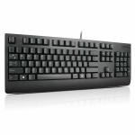 Teclado Lenovo 4X30M86918 Qwerty espanhol Preto