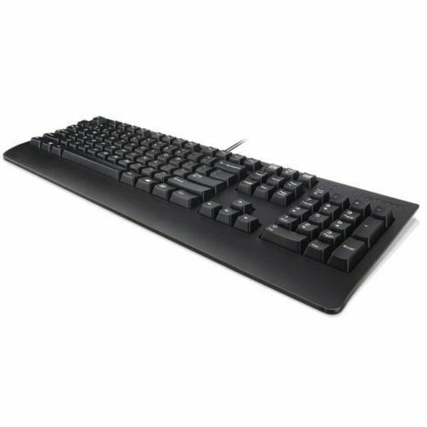 Teclado Lenovo 4X30M86918 Qwerty espanhol Preto