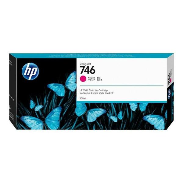 Tinteiro de Tinta Original HP 746 Magenta