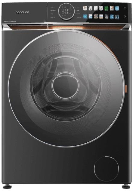 Máquina de Lavar Roupa Bolero DressCode 12980 Direct Drive Steel 12Kg 1400RPM (Aço) - CECOTEC