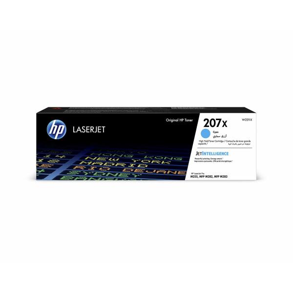 Tóner Original HP W2211X Ciano (1 Unidade)