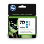 Tinteiro de Tinta Original HP 3ED77A Ciano