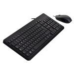 Teclado e Rato HP 150 Preto QWERTY Qwerty US