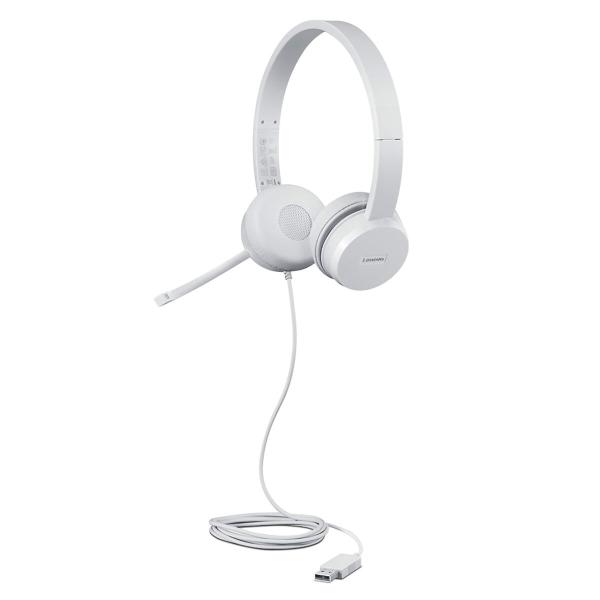 Auriculares com microfone Lenovo GXD1E71385 Cinzento