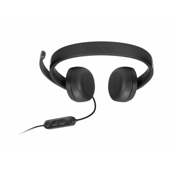 Auriculares com microfone Lenovo 4XD1P83425 Preto
