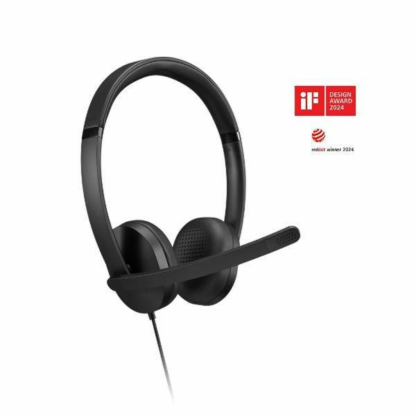 Auriculares com microfone Lenovo 4XD1P83425 Preto
