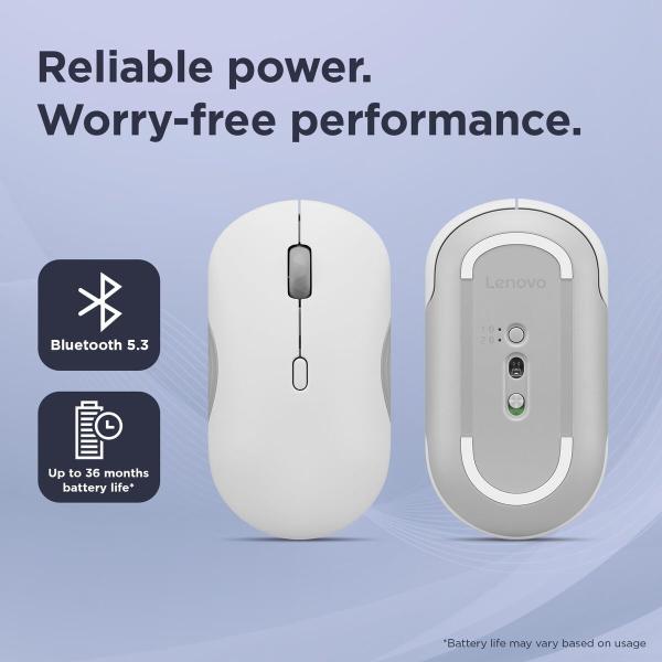 Rato Lenovo GY51S61907 Cinzento 2400 dpi