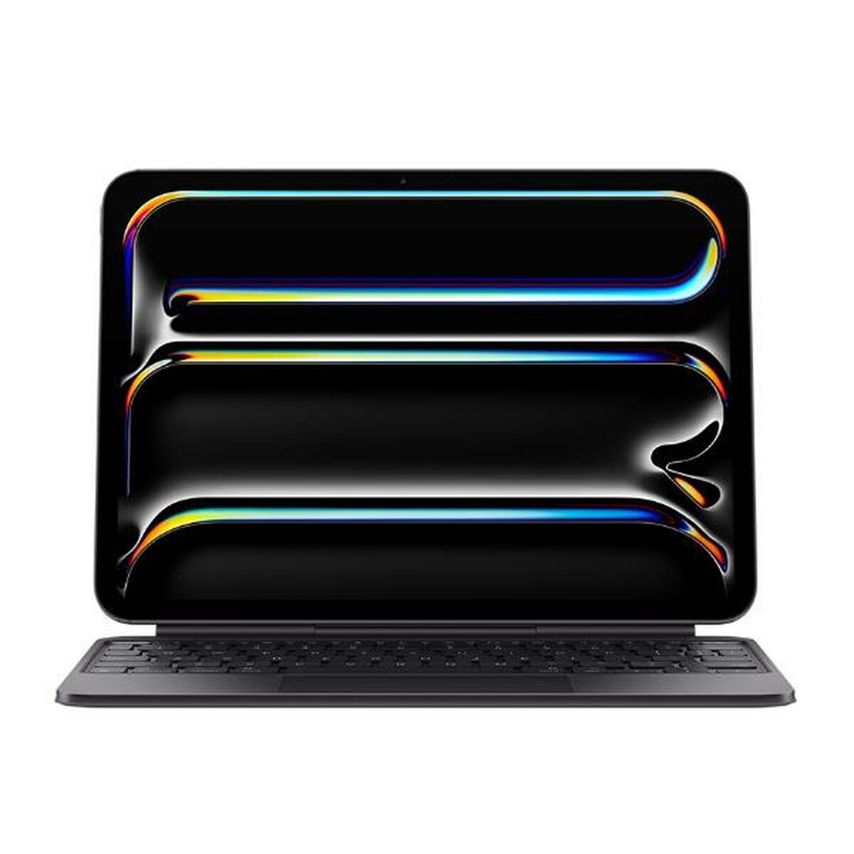 Teclado Apple MWR23Y/A Preto Qwerty espanhol QWERTY