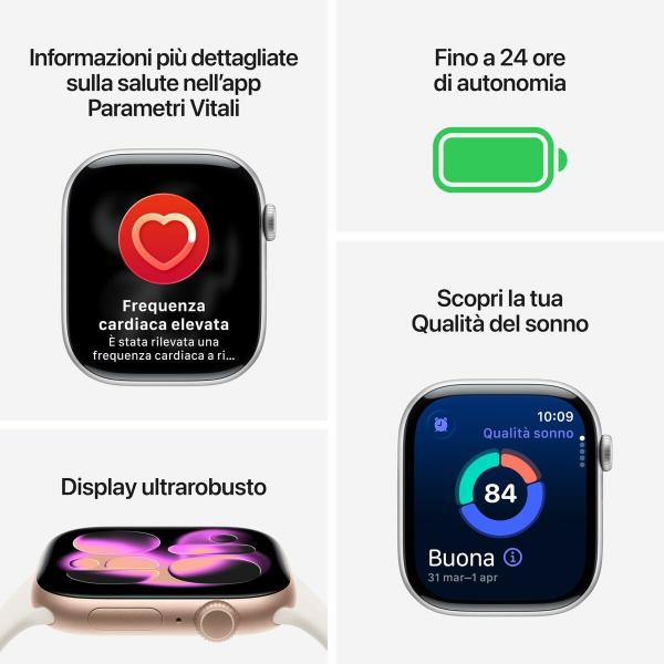 Smartwatch Apple MEQW4QL/A Cinzento 42 mm
